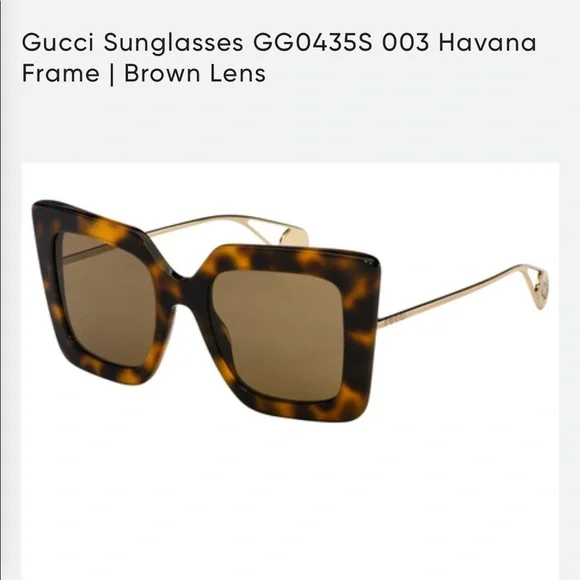 ?NEW Gucci Sunglasses GG0435S 003 sunglasses ? display picture 2